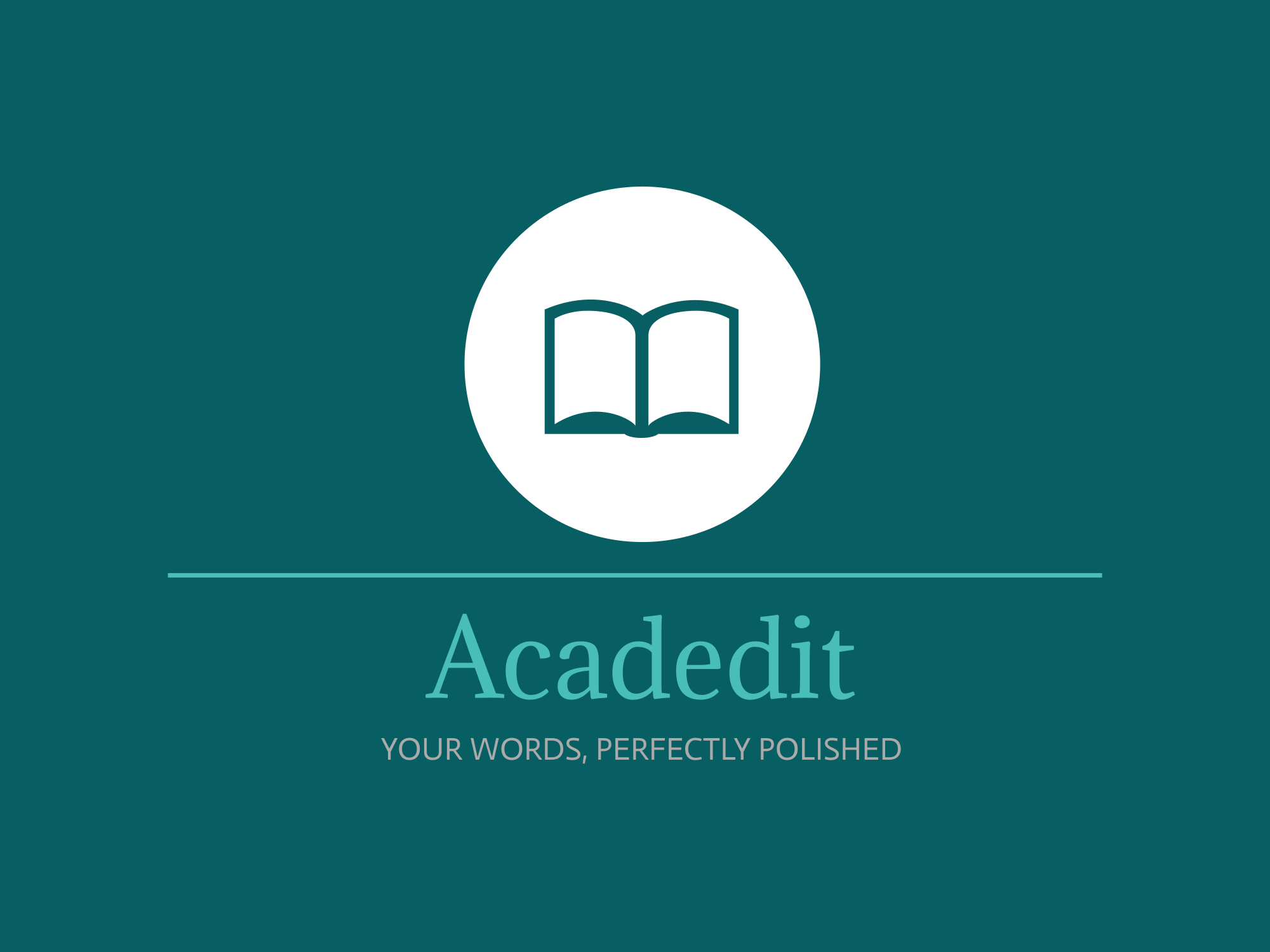 Acadedit: Professional Academic Editing Services Logo